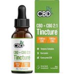 CBD + CBG Oil Wellness Tincture 1000-4000mg