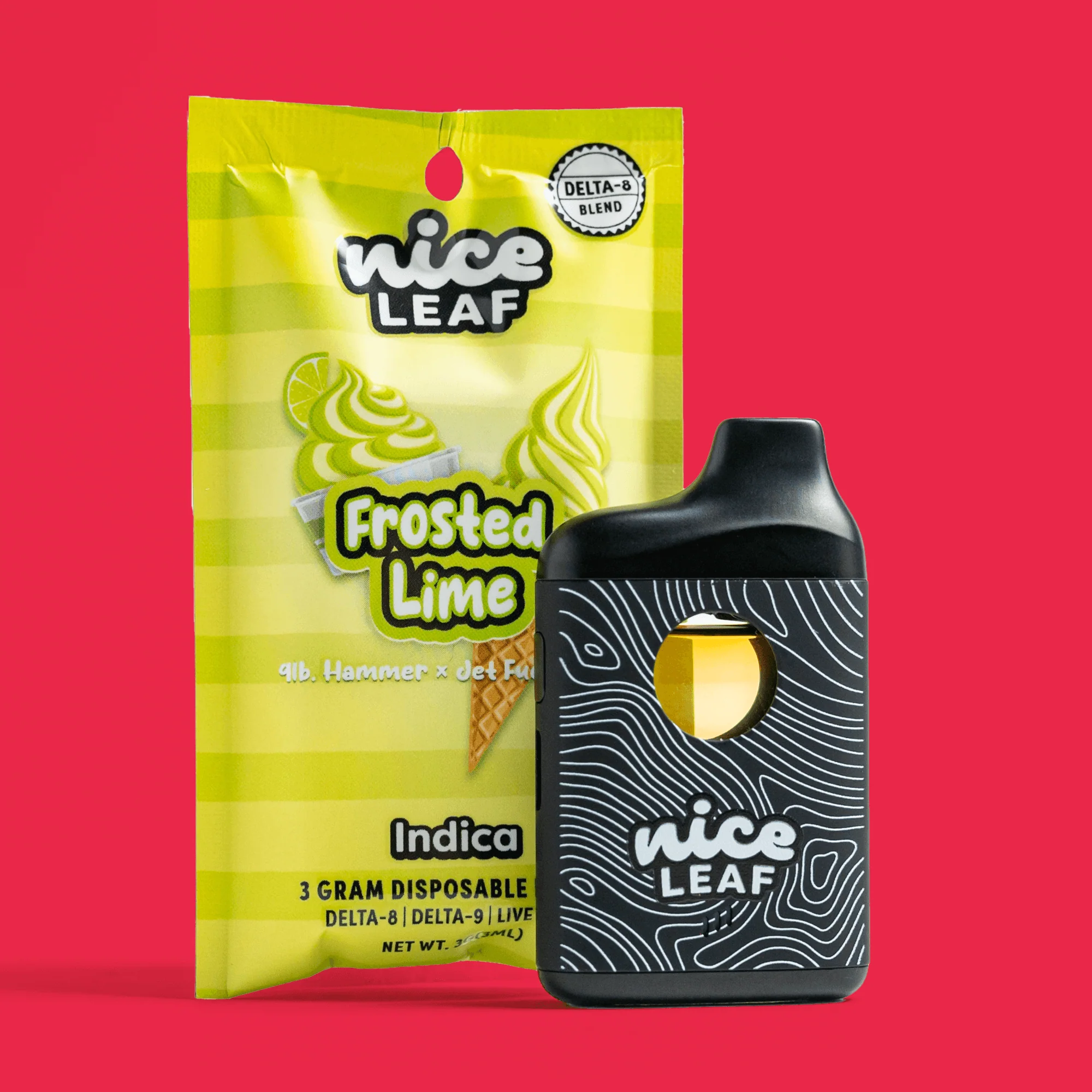 D8-FrostedLime.webp Nice Leaf Delta 8 Disposables 3g In Pakistan - Image 1