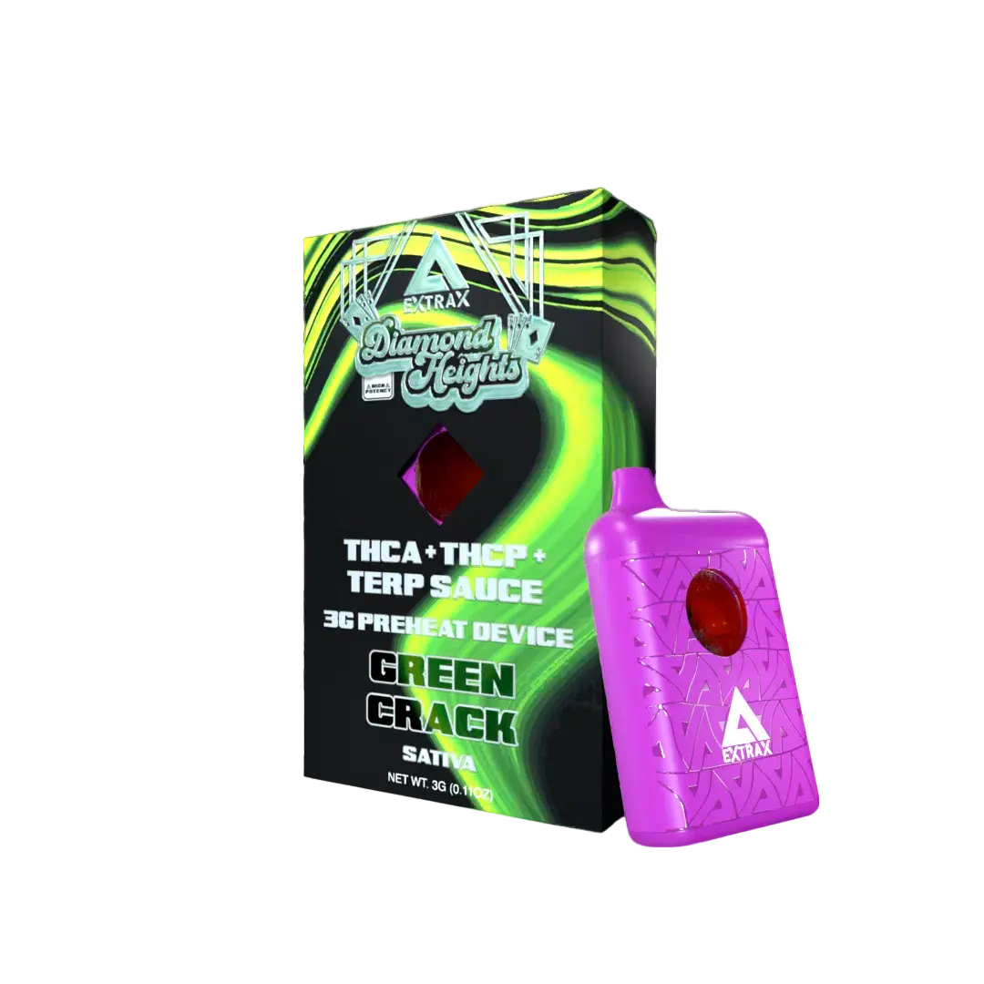 delta-extrax-thca-thcp-terp.webp Extrax Diamond Heights Terp Sauce 3g Disposable Vape In Pakistan - Image 1