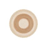 Geo Carved Almond Brown Kids Performance Area Rug